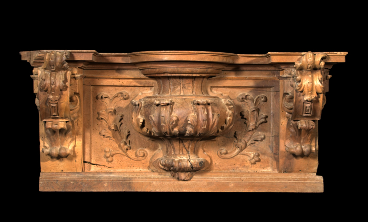 Large French Carved Beechwood