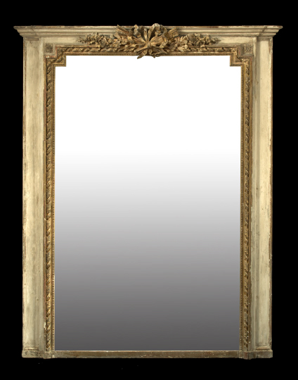 Large French Carved, Blanc de