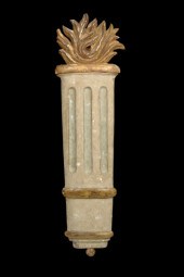 Large French Carved, Blanc-de-