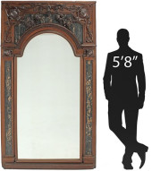 LARGE FRENCH CARVED OAK &AMP;