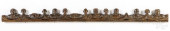 LARGE FRENCH CARVED OAK PEDIME