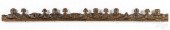 LARGE FRENCH CARVED OAK PEDIME