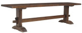 LARGE FRENCH CARVED WALNUT REF