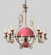 Large French Cast-Brass Ten-Li