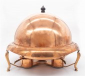 LARGE FRENCH COPPER HOTEL CHAF