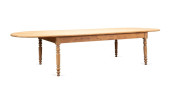 LARGE FRENCH COUNTRY OVAL PINE