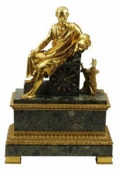 LARGE FRENCH EMPIRE STYLE BRON