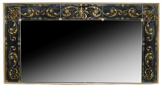 LARGE FRENCH GILDED FLORAL