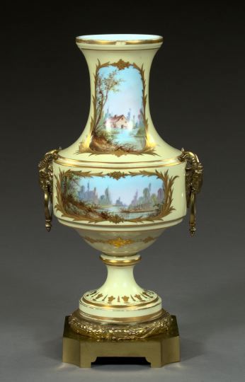 Large French Gilt-Brass-Mounted