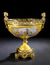 Large French Gilt-Brass-Mounte