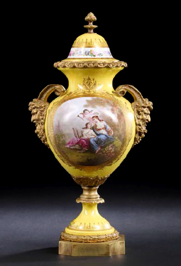 Large French Gilt-Brass-Mounted