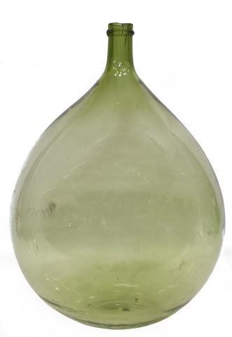 LARGE FRENCH GLASS CARBOY WINE