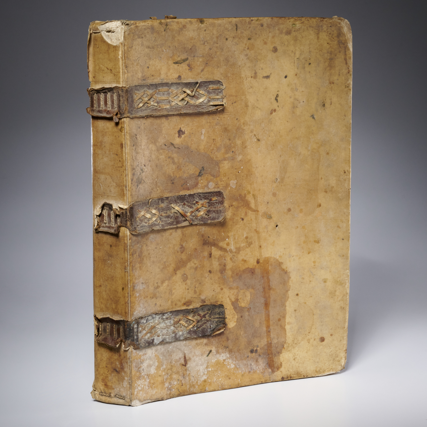 LARGE FRENCH LEDGER BOOK, C.
