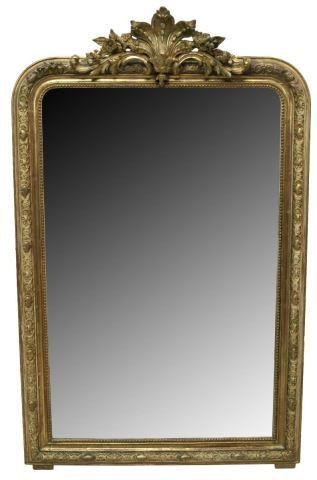 LARGE FRENCH LOUIS XV SYLE GILTWOOD