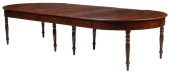 LARGE FRENCH MAHOGANY EXTENSIO