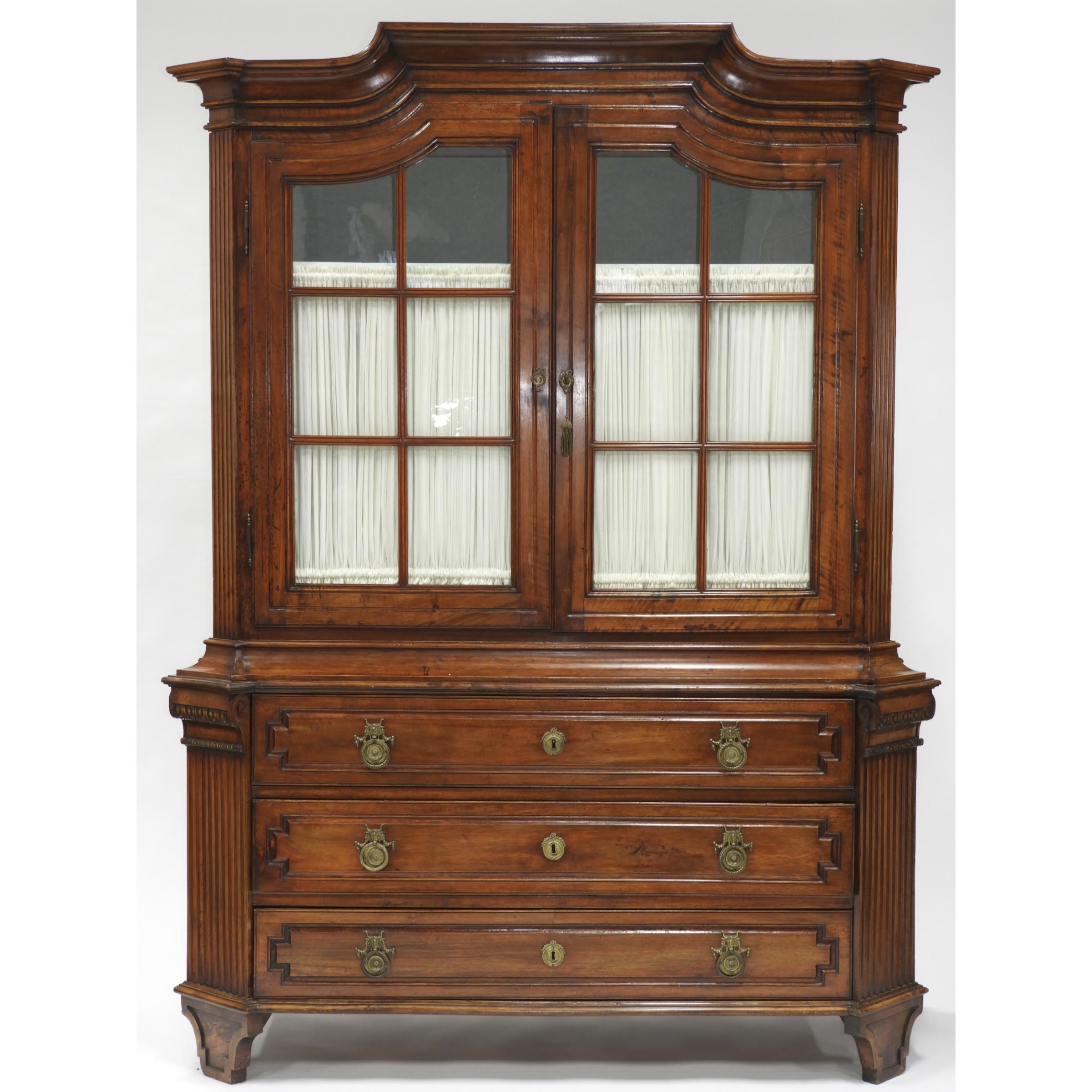 Large French Mahogany Linen