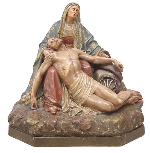 LARGE FRENCH MAISON RAFFL PLASTER