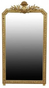 LARGE FRENCH NEOCLASSICAL GILT