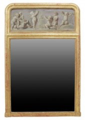 LARGE FRENCH NEOCLASSICAL GILT
