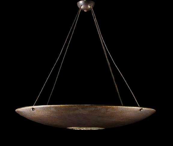 Large French Patinated Copper and