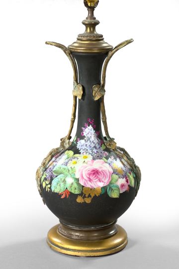 Large French Polychromed