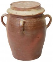 LARGE FRENCH PROVINCIAL LIDDED