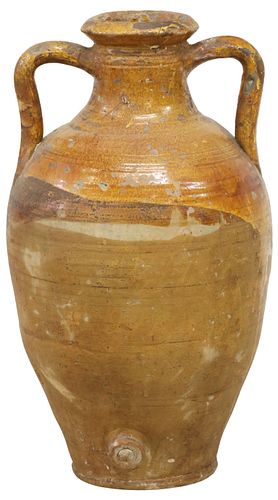 LARGE FRENCH PROVINCIAL STONEWARE