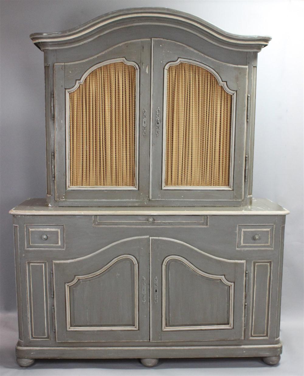 LARGE FRENCH PROVINCIAL STYLE GREEN