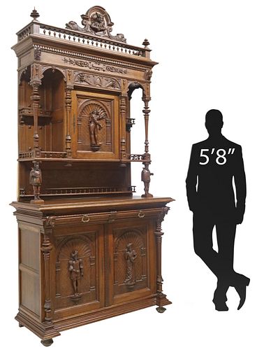 LARGE FRENCH RENAISSANCE REVIVAL