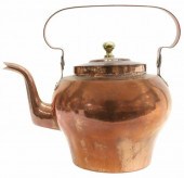 LARGE FRENCH TEN-LITRE COPPER