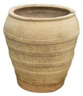 LARGE FRENCH TERRACOTTA PLANTE