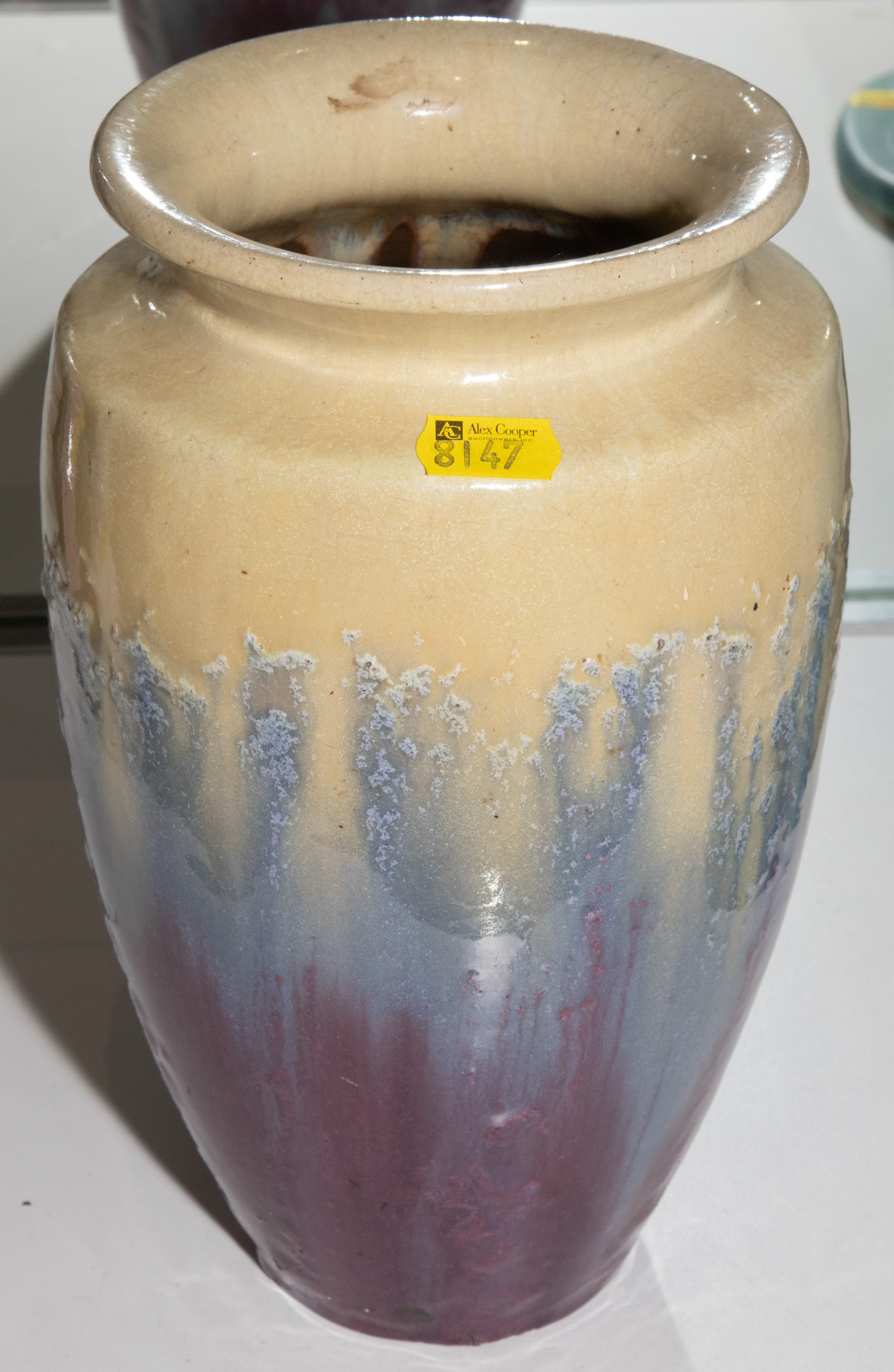 LARGE FULPER ART POTTERY VASE 10