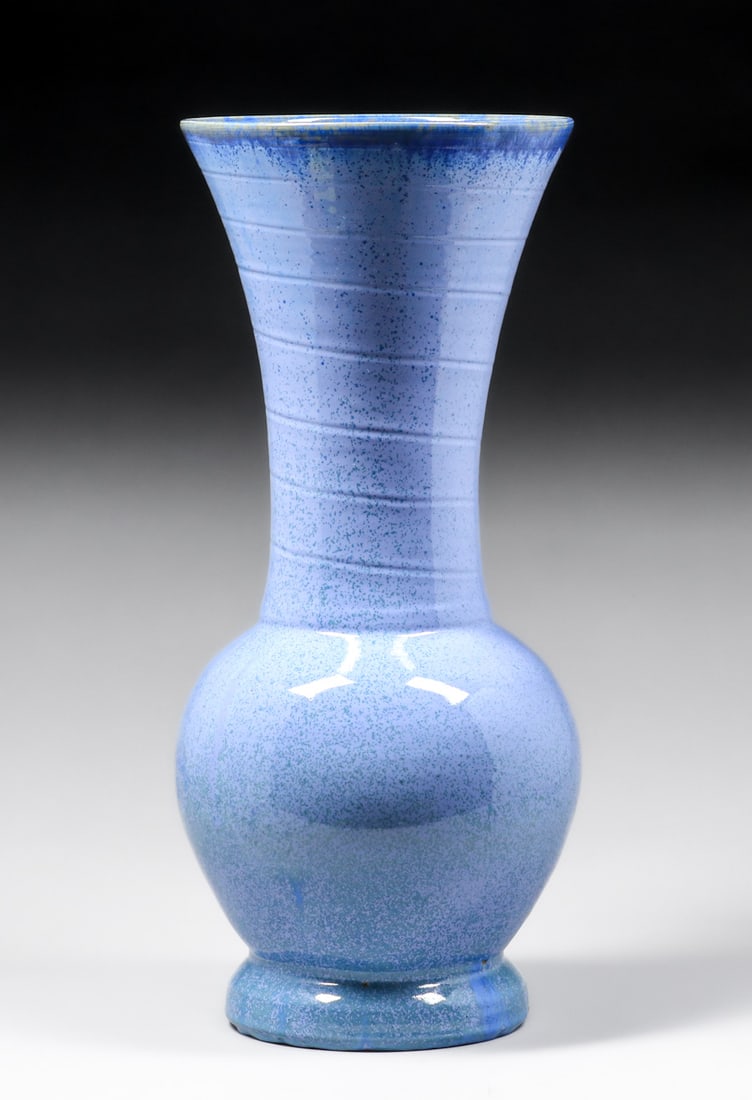 LARGE FULPER POTTERY HAND-THROWN