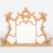 LARGE GEORGE III CARVED GILTWO
