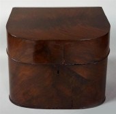LARGE GEORGE III MAHOGANY CUTL