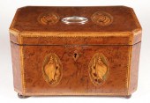 LARGE GEORGE III MARQUETRY INL