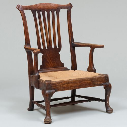 LARGE GEORGE III PROVINCIAL OAK AND