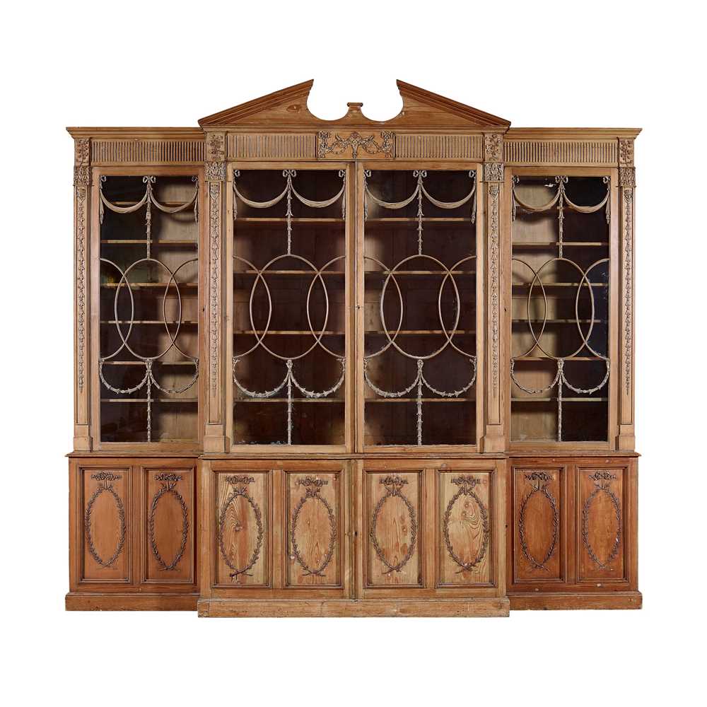 LARGE GEORGE III STRIPPED PINE