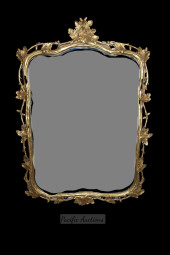 LARGE GEORGE III STYLE GILT AC