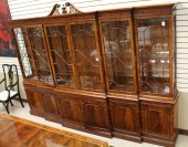 LARGE GEORGE III-STYLE MAHOGAN