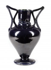 LARGE GEORGE OHR ART POTTERY D
