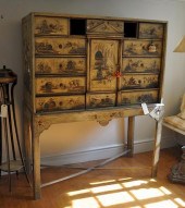 LARGE GEORGIAN CHINOSERIE DECO