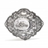 LARGE GERMAN .800 SILVER RETIC