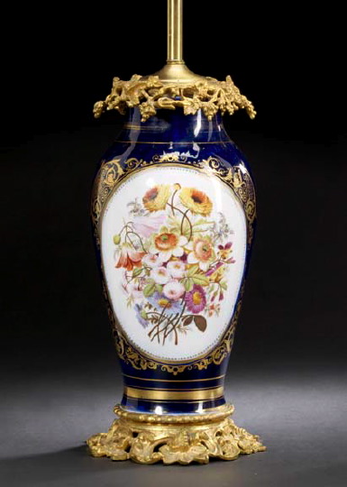Large Gilt-Brass-Mounted Paris