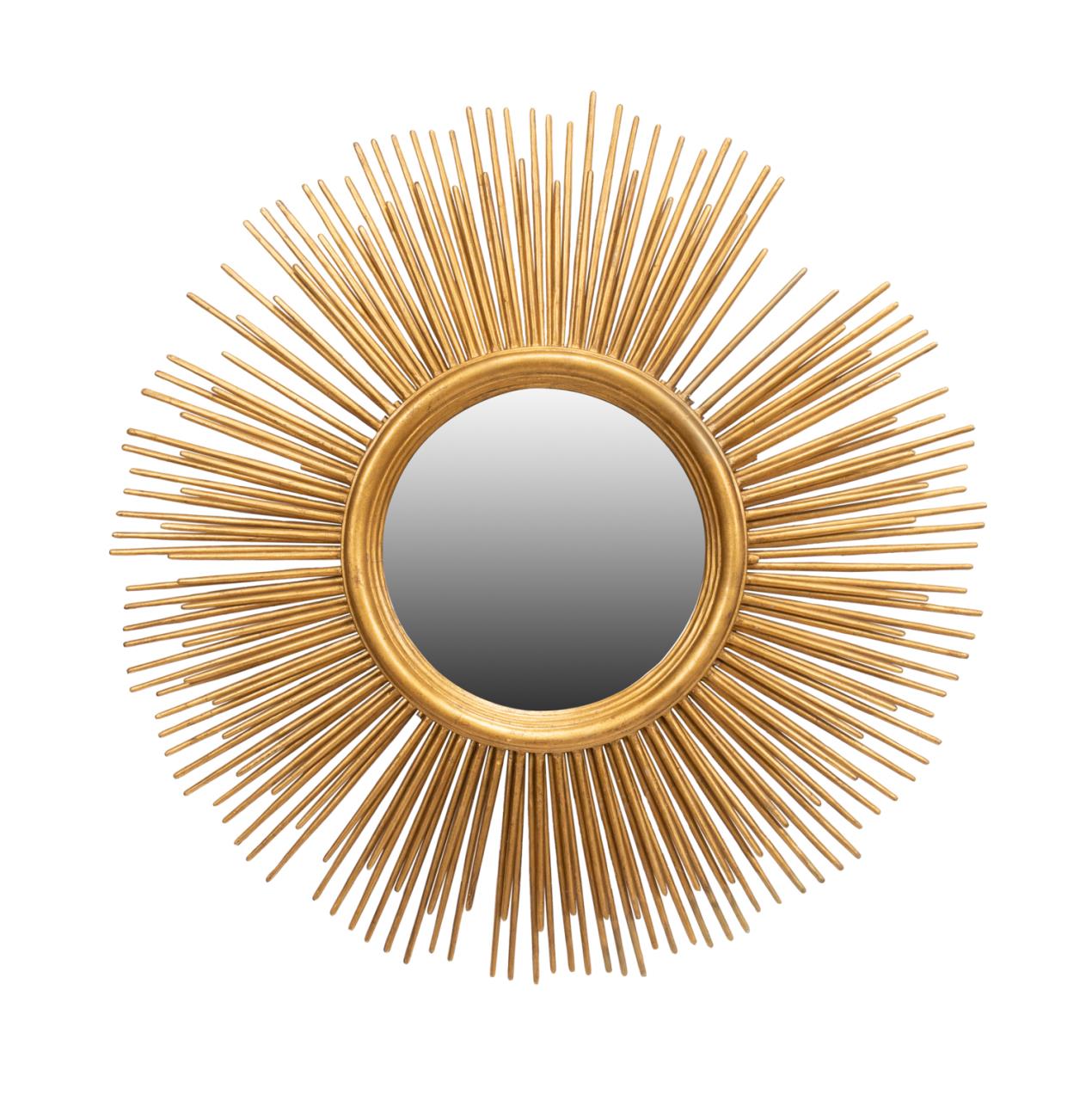 LARGE GILT SUNBURST MIRROR Manner