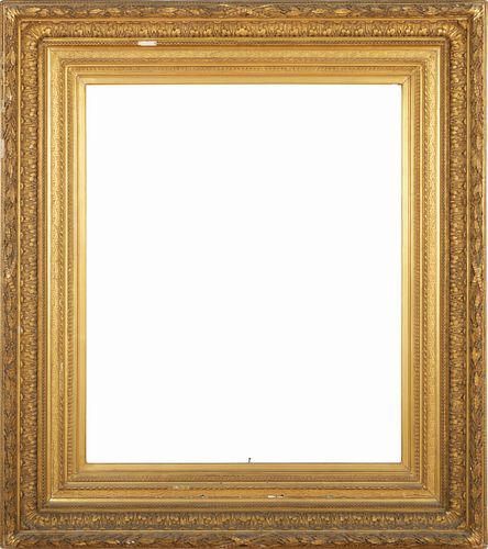 LARGE GILTWOOD AND GILT-COMPOSITION