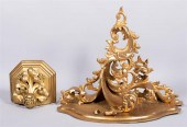 LARGE GILTWOOD BRACKET AND A S
