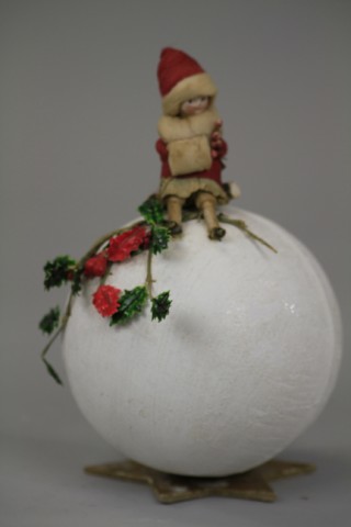 LARGE GIRL ON SNOWBALL CANDY