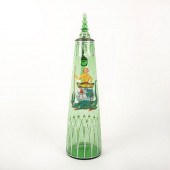 LARGE GLASS BEER STEIN, ANNO 6
