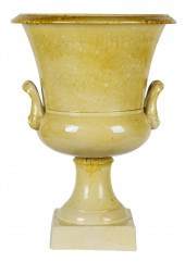 LARGE GLAZED CERAMIC CAMPAGNA